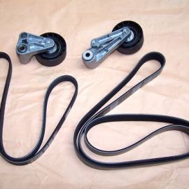 Rebrovaný klinový remeň sada BMW E38