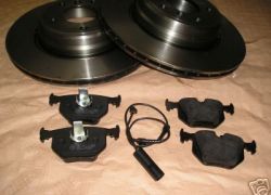 Brzdové kotúče + platničky zadné BMW E38 750i, 740d