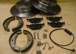 Brzdná sada zadná komplet BMW E36 Compact