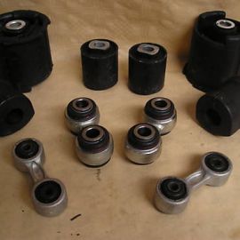 Veľká sada ramien a silentbolokov zadná náprava BMW E34 + E32