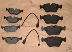 Brzdové platničky predné + zadné so snímačom BMW E34 + E32