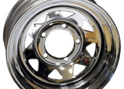 Disky Chróm 15x7 ET-25 Suzuki, Daihatsu, Uaz