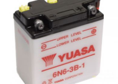 Moto batéria YUASA 6V/6Ah, 6N6-3B