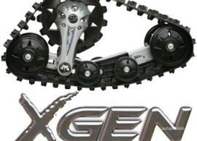 Snežné pásy pre štvorkolky TJD XGEN III-vrátane adaptérov