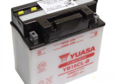 Moto batéria YUASA 12V YB16CL-B 16 Ah
