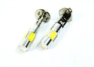 LED autožiarovka H1 Led 7,5 High Power 5x 1,5W