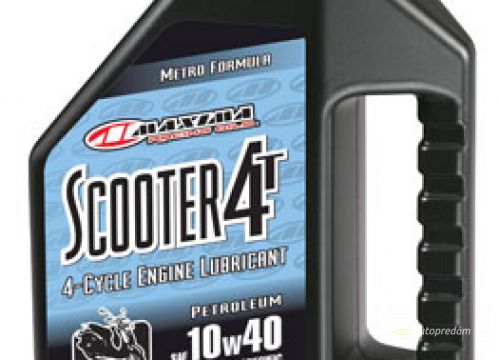 Motorový olej pre skútre MAXIMA SCOOTER 10W40 4T 1L