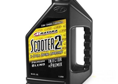 Motorový olej pre skútre a mopedy MAXIMA SCOOTER 2T 1L INJEKTOR