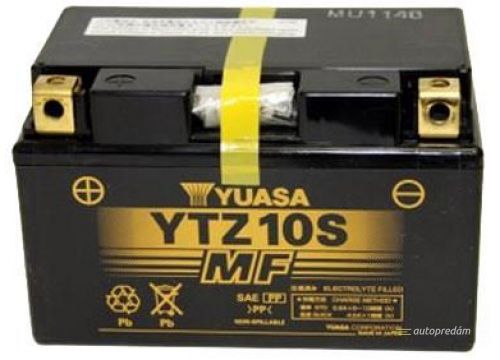 Moto batéria YUASA 12V YTZ10S 8,6Ah