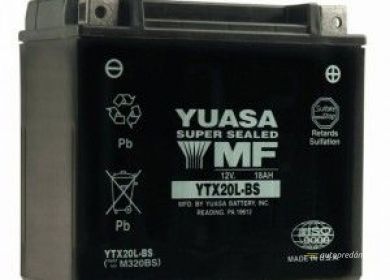 Batéria YUASA 12V YTX20CH-BS 18Ah