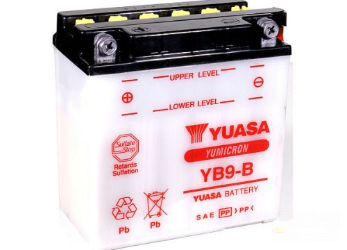 Moto batéria YUASA 12V YB9-B 9Ah