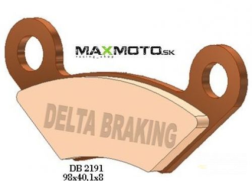 Brzdové obloženie ATV DELTA DB2191QD-D