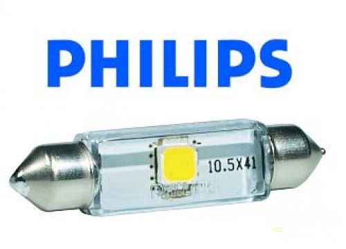 LED žiarovka Philips C5W 12V BlueVision, 43mm