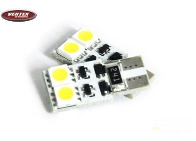 LED autožiarovka CAN-BUS T10 (W5W), parkovačka, 4xSMD