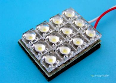 LED Panel 12 LED modrý