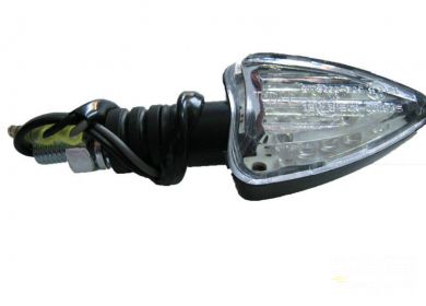 LED smerovky E8 13 LED čierne, 2ks