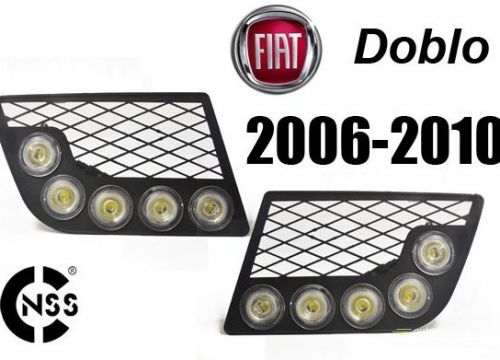 LED denné svetlá DRL pre Fiat Doblo 06-10