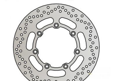 Brzdový kotúč pred. NG1037 KAWASAKI EN500, VN800, VN1500