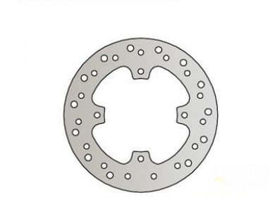 Brzdový kotúč zad. NG224 HONDA 650 NX, SLR, FX