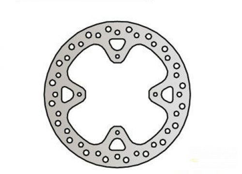 Brzdový kotúč zad. NG474 HONDA XR 650 R