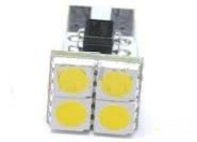 Autožiarovka LED CAN-BUS 4xSMD5050 - stud. biela