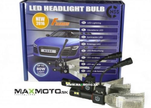 LED prestavbová sada H4 5500K 40-80W F SERIES