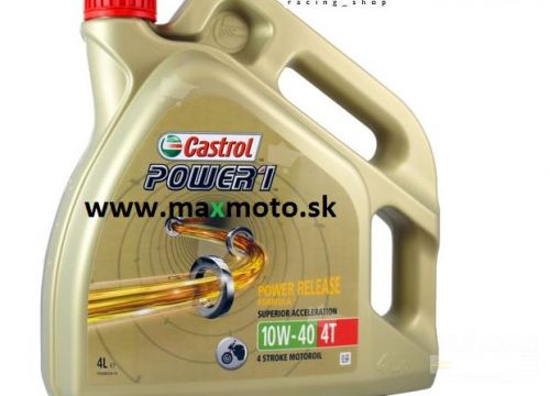 Olej CASTROL POWER1 4T 10W40, 4L