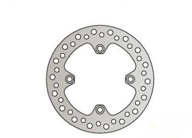 Brzdový kotúč SUZUKI LTZ400/ 250, KAWASAKI KFX400, ARCTIC CAT, 69211-07G00