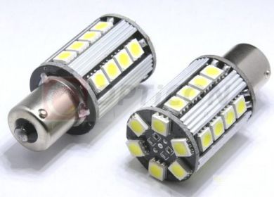 LED žiarovka P21W P5W Ba15s 26xSMD