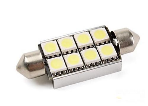 LED žiarovka sulfit, 42mm 8xSMD C5W C10W CAN-BUS
