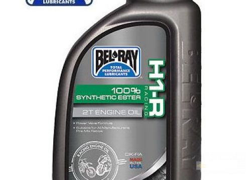 Motorový olej BEL RAY H1-R Racing 100% Syntetic 2T 1L