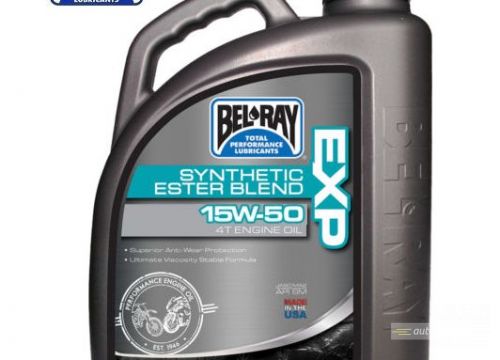 Motorový olej Bel Ray EXP Synthetic Ester Blend 4T 15W-50 4L