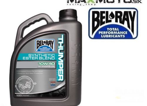 Motorový olej BEL RAY Thumper Racing Blend 4T 10W-40 4L