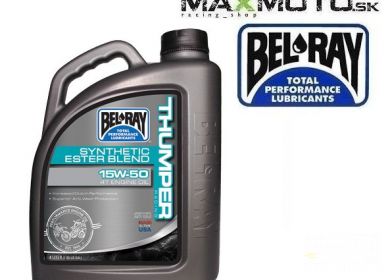 Motorový olej BEL RAY Thumper Racing Blend 4T 15W-50 4L