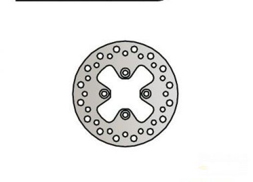 Predný brzdový kotúč NG 608 CAN-AM 650 DS, BAJA
