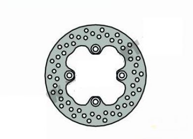 Predný brzdový kotúč NG 1062 KAWASAKI KVF 650, 700, 750