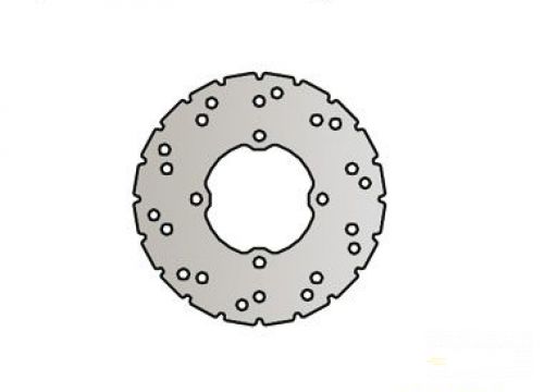 Predný brzdový kotúč POLARIS SCRAMBLER 400/500, NG492