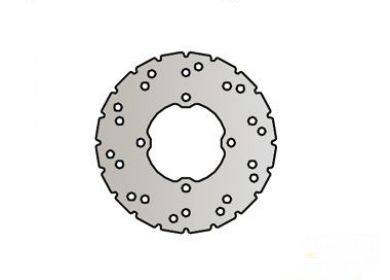 Predný brzdový kotúč POLARIS SCRAMBLER 400/500, NG492