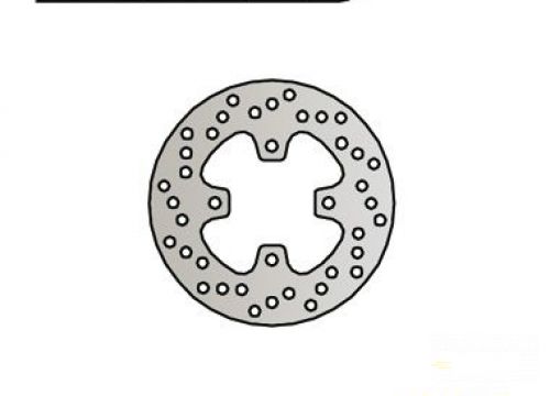 Predný brzdový kotúč NG 363 POLARIS PREDATOR 500