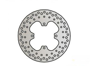 Predný brzdový kotúč POLARIS 250-800ccm, NG652