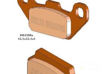 Brzdové obloženie DELTA KAWASAKI 250/300 KSF, KXF, KEF pred.