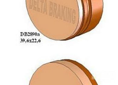 Brzdové obloženie YAMAHA BLASTER 200, zadné, DELTA