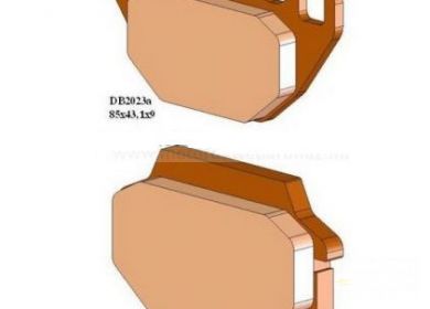 Brzdové obloženie DELTA KYMCO, KAWASAKI, LAVERDA