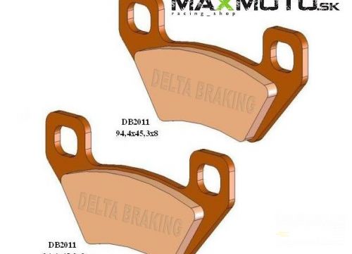 Brzdové obloženie KYMCO, POLARIS Hawkeye 300, DELTA
