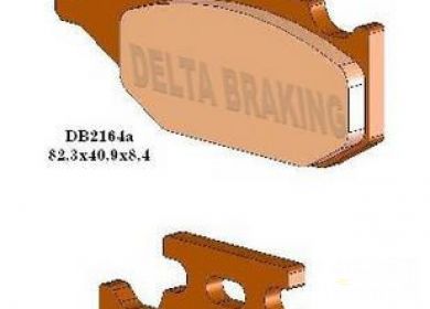 Brzdové obloženie DELTA SUZUKI Kingquad 400-750, predné pravé