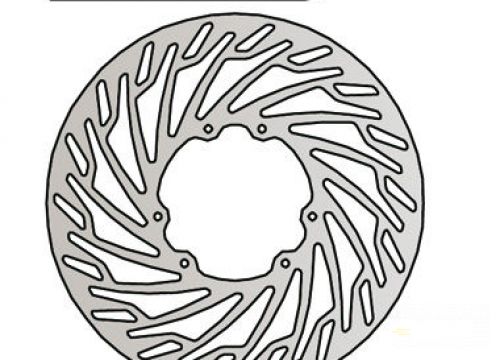 Brzdový kotúč  pred. NG867 DERBI 50/125, APRILIA 50/125, RIEJU 5