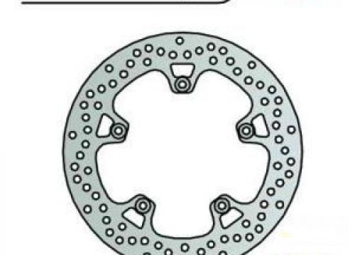 Brzdový kotúč pred./zad. NG1081 YAMAHA X-Max 125, 250, Majesty 4