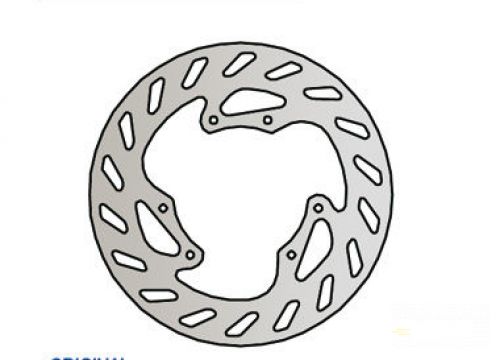 Brzdový kotúč pred. NG350 YAMAHA DT50R, GAS GAS EC50