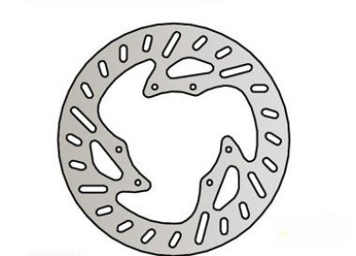 Brzdový kotúč YAMAHA DT50X, XT125X predný NG614