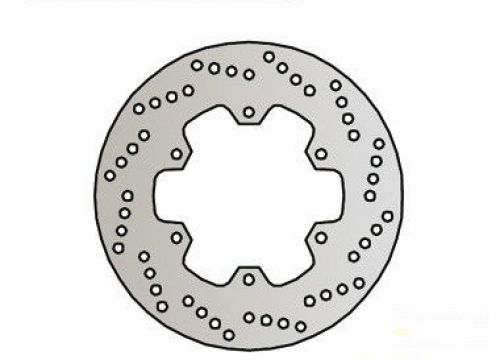 Brzdový kotúč pred./zad. NG028 YAMAHA TZR50, Majesty, DUCATI